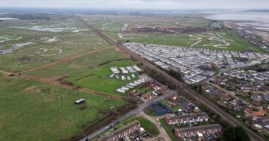 Eyesore caravans block our idyllic seaside views & spark traffic chaos – now bungling council is building MORE it’s hell