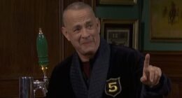 Fears for Tom Hanks as fans spot his trembling hands again during SNL appearance