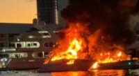 Fiery boat explosion in Florida marina leaves one dead, several injured