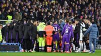 Fiorentina star Edoardo Bove 'under sedation in intensive care' after collapsing on the pitch in Serie A match with Inter Milan, with players in tears as ambulance rushed midfielder to hospital