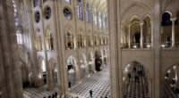 First look inside Notre Dame as landmark rises from the ashes 5yrs after 860yr-old cathedral was gutted by an inferno