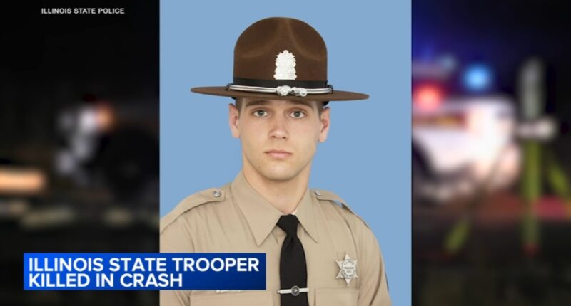 Funeral plans announced for Illinois State Trooper Clay Carns killed on I-55 Stevenson Expressway in SW suburbs