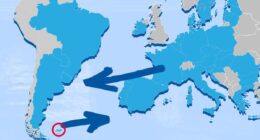 Fury as EU political party shares map showing the Falkland Islands belonging to Argentina - before admitting it was incorrect