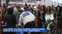 Gaza news: Children injured in Israel-Hamas war travel to Chicago O'Hare airport in journey to life-changing treatments