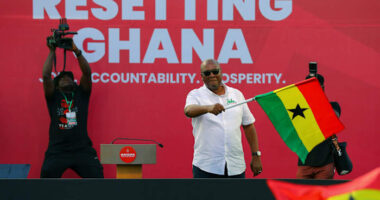 Ghana's ruling party candidate concedes presidential election to his opposition rival