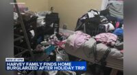 Harvey family returns from holiday vacation to find home ransacked by burglars, mother Ceminya Winters says