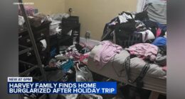 Harvey family returns from holiday vacation to find home ransacked by burglars, mother Ceminya Winters says