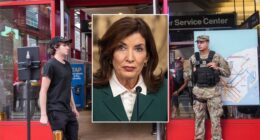 Hochul deploys hundreds of National Guard members to NYC subway system