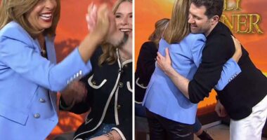 Hoda Kotb And Billy Eichner High-Five On ‘Today’ After He Says It’s “High Time” She Get “The Hell Out Of Here”