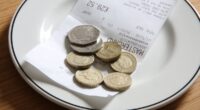 How demands for US-style tipping are on the rise in UK hotels and cafes... but hard-up Brits are NOT giving in