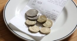 How demands for US-style tipping are on the rise in UK hotels and cafes... but hard-up Brits are NOT giving in