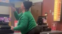 Hulking Karen gets a beating after attacking Jack in the Box staff for forgetting her curly fries