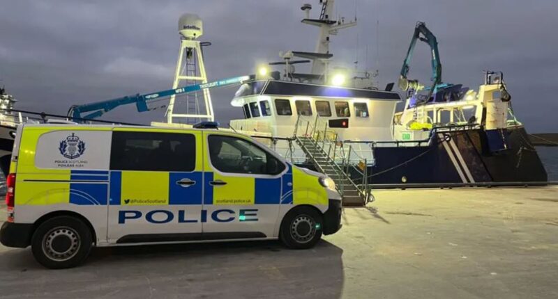 Human remains found inside small plane pulled from the sea off the coast of Scotland