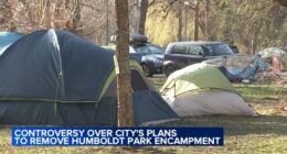 Humboldt Park news: City of Chicago begins clearing homeless encampment near North and California avenues