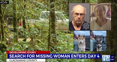 Husband of woman who vanished with dogs charged with murder