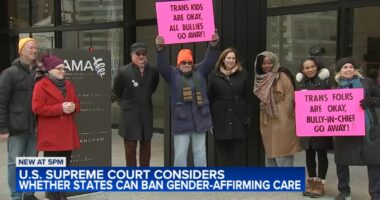 Illinoisans react as US Supreme Court hears Tennessee transgender care case