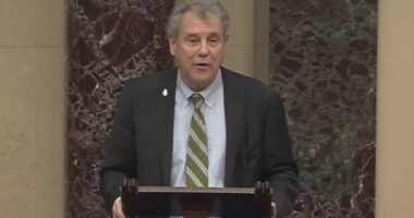 'I'm not giving up on our fight for workers': Ohio's Sherrod Brown makes final speech on US Senate floor