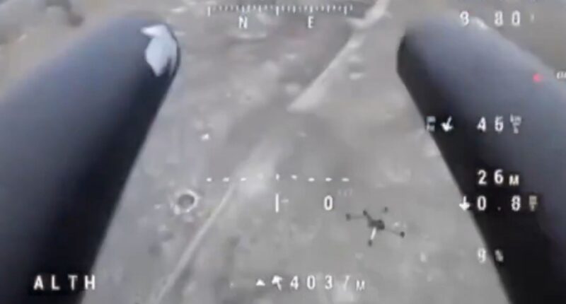 Incredible video shows Ukraine unleashing SHOTGUN-wielding drones to hunt down & blast Russians on frontline