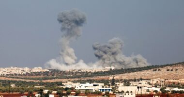 Israel launches 300 airstrikes in 48 hours crippling Assad’s planes & ships to stop them ‘falling into terrorist hands’