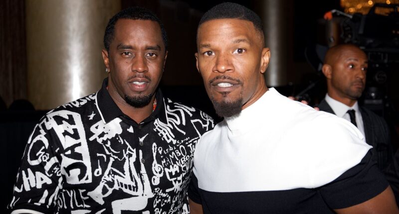 Jamie Foxx compares Diddy to the Devil as he jokes about 'poisoning' rumours and the disgraced rapper's 'flaming baby oil' in Netflix special