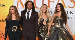 Jay-Z Walks 'Mufasa' Red Carpet With Beyonce and Family Amid Rape Allegations