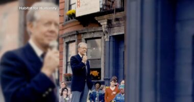 Jimmy Carter's work with Habitat for Humanity started in East Village of Manhattan in New York