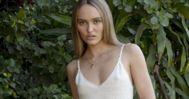 Johnny Depp’s daughter Lily-Rose oozes sex appeal as she promotes latest movie