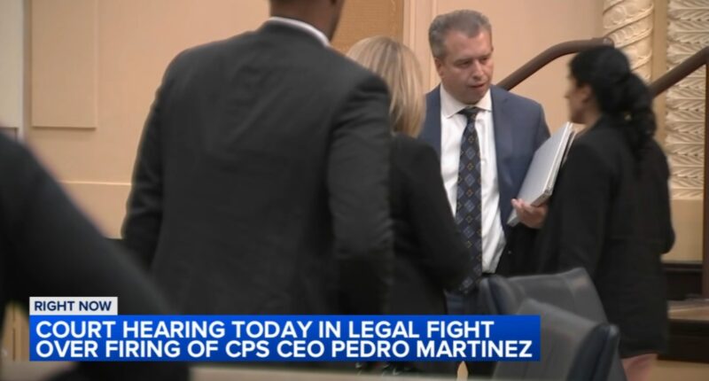 Judge grants fired Chicago Public Schools, or CPS, CEO Pedro Martinez restraining order in case against board