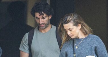 Justin Baldoni is seen for the first time since It Ends With Us costar Blake Lively sued him for sexual harassment