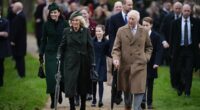 Kate, Louis, Charlotte and George are the stars as they accompany King Charles and Queen Camilla to Christmas Day church service in Sandringham