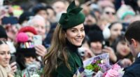 Kate Middleton looks radiant for Christmas Day service in Sandringham as royal fans wait overnight for a glimpse of the Princess of Wales