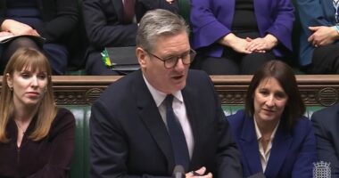 Keir Starmer refuses to repeat vow for UK to have fastest growth in the G7 as Tories warn he will be 'back for more taxes' despite record Budget raid