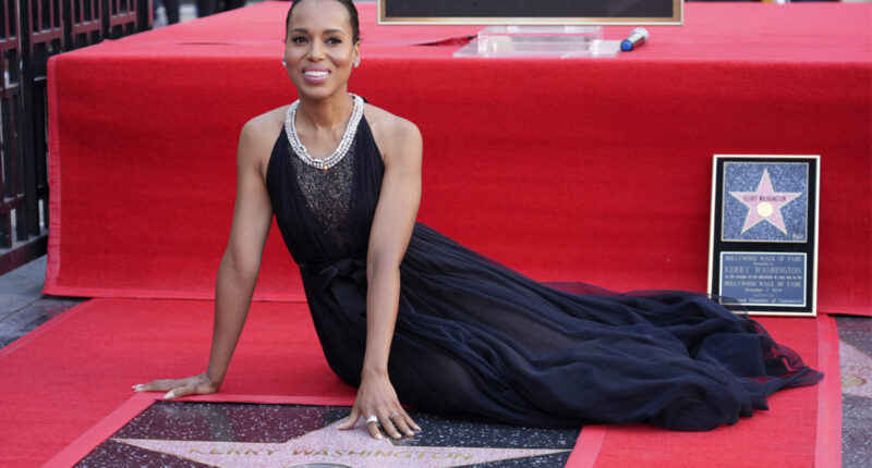 Kerry Washington receives star on Hollywood Walk of Fame