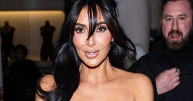 Kim Kardashian's face looks very different at SKIMS opening and fans think they know why