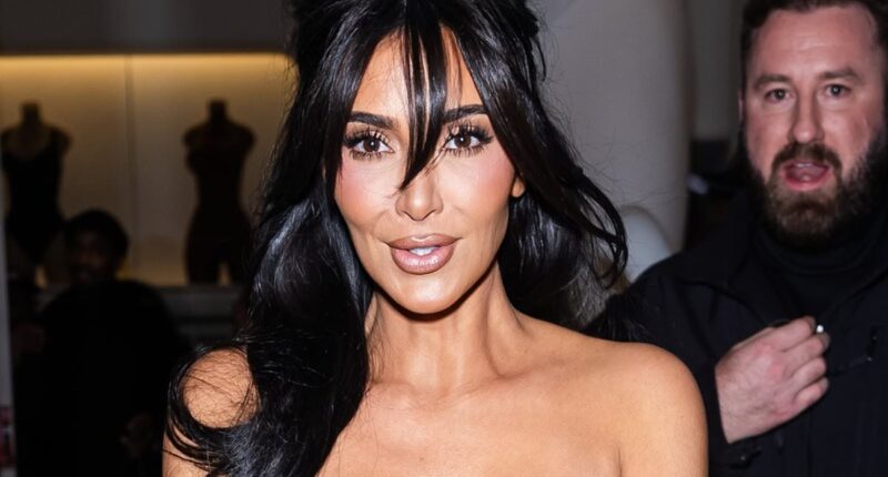 Kim Kardashian's face looks very different at SKIMS opening and fans think they know why