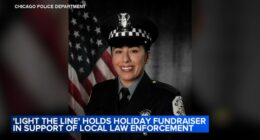 Light the Line foundation hosts holiday fundraiser to support Chicago Police Department in honor of fallen CPD Officer Ella French