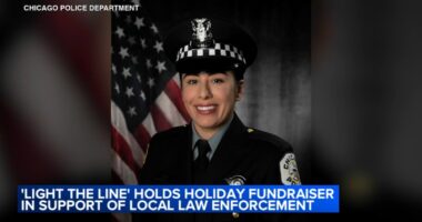 Light the Line foundation hosts holiday fundraiser to support Chicago Police Department in honor of fallen CPD Officer Ella French