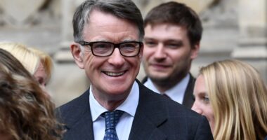 Lord Mandelson is ‘chosen by Keir Starmer’ to be Britain’s Ambassador to US when Donald Trump starts presidency