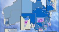 Just 22 electorates (the darkest purple on the map) are on track to vote Yes in the upcoming Indigenous Voice to Parliament referendum, according to a survey by an international polling group, but there are 15 other electorates (light purple on the map) which are very close to a Yes vote with 47 per cent support or higher