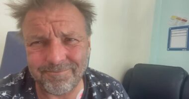 Martin Roberts shares emotional health update as he refuses to slow down despite warnings from doctors - after horror hospital dash that left him with 'three hours to live'