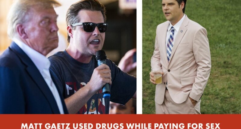 Matt Gaetz used drugs while paying for sex with women — including 17-year-old | Reporter Replay