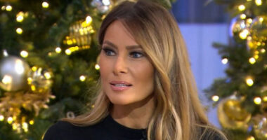 Melania Trump praised as ‘voice of elegance’ as she giggles about Donald’s dance moves & reveals simple advice to Barron