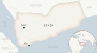 Middle East latest: US military says it bombed a Houthi military facility in Yemen's capital