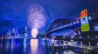 fireworks, SydNYE, New Years Eve fireworks, NYE, New South Wales, NYE23, NSW, Circular Quay, City of Sydney, Australia, Sydney