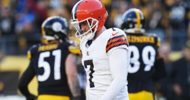 Missed kicks and missed chances: Cleveland Browns fall to Pittsburgh Steelers 27-14 for 10th loss of season