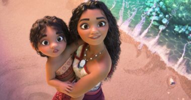 'Moana 2' sails to a record $221 million opening at the box office