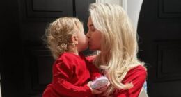 Molly-Mae Hague shares adorable Christmas Day snaps with daughter Bambi as she spends it without ex Tommy Fury after she admitted 'struggling' during first holidays apart