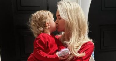 Molly-Mae Hague shares adorable Christmas Day snaps with daughter Bambi as she spends it without ex Tommy Fury after she admitted 'struggling' during first holidays apart