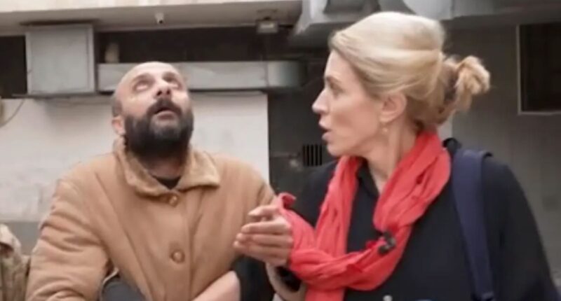 Moment TV crew discovers Syrian prisoner who didn’t realise Assad had been toppled as he says ‘oh God, there’s light’