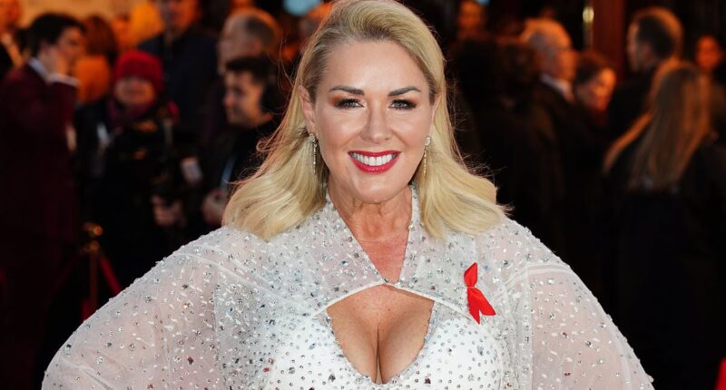 Newly-single Claire Sweeney breaks her silence on split from Ricky Hatton as she makes a glamorous appearance at The Devil Wears Prada: The Musical premiere